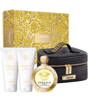 Kit Coffret Versace Eros Pour Femme Feminino Eau de Toilette